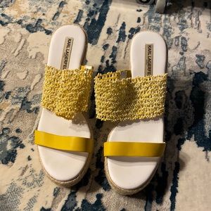 New Karl Lagerfeld wedges